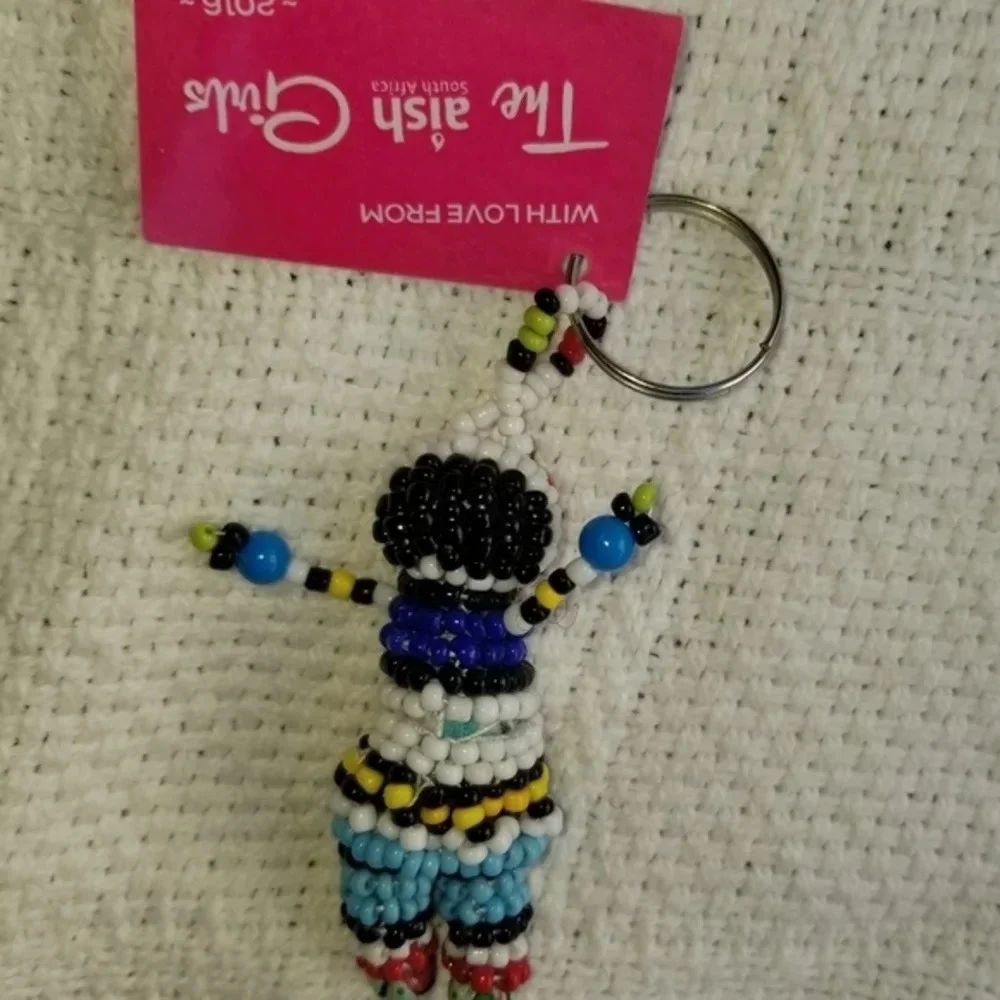 The Aisha Girls‎ beadedl keychain NWY
